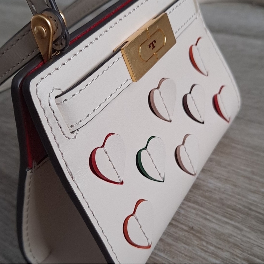 Tory Burch limited edition Valentine’s Day Lee radziwell nano crossbody